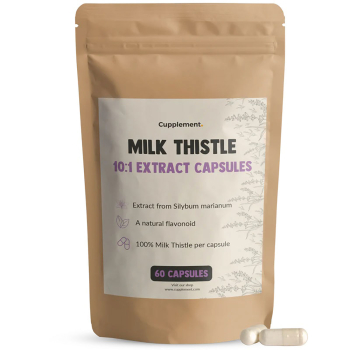 Cupplement, Milk Thistle Extract, 60 Capsules