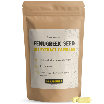Cupplement, Fenugreek Seed Extract, 60 Capsules
