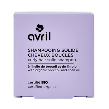 Avril BIO, Solid Shampoo for Curly Hair, 60g