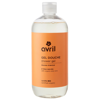 Avril BIO, Coeur d'Abricot Shower Gel, 500ml