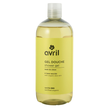 Avril BIO, Lemon Zest Shower Gel, 500ml