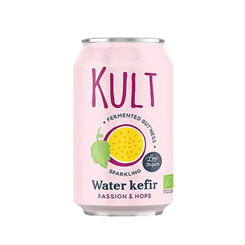 KULT, BIO Water Kefir Passion & Hops, 330ml