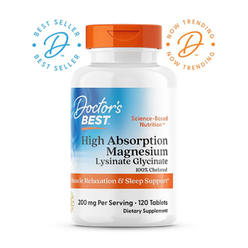 Doctor's Best, High Absorption Magnesium, 120 Tablets | Herbalista 