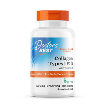 Doctor's Best, Collagen Types 1 & 3, 1,000 mg, | Herbalista 