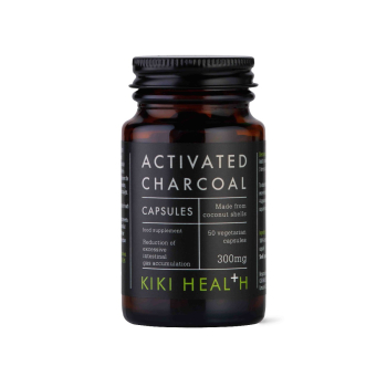 Kiki Health, Activated Charcoal / Ενεργός Άνθρακας, 50 Χορτοφαγικές κάψουλες
