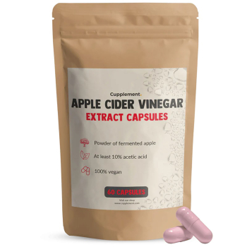 Cupplement, Apple Cider Vinegar Extract, 60 Capsules