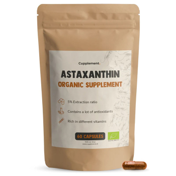 Cupplement, BIO Astaxanthin, 60 Capsules