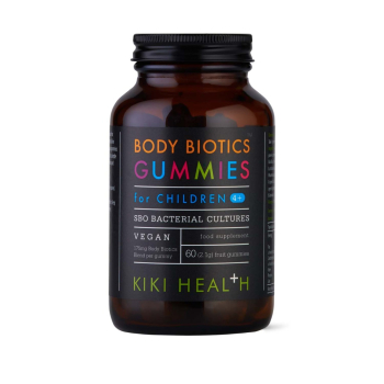 Kiki Health, Body Biotic For Children Real Fruit, 60 Gummies 