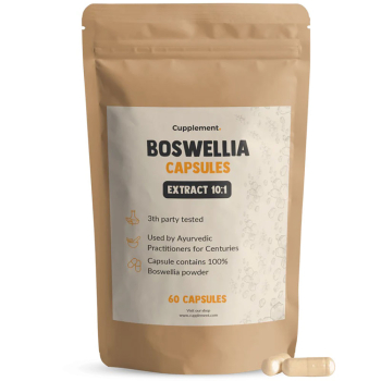 Cupplement, Boswellia Extract/ Εκχύλισμα Μποσγουέλια, 60 Κάψουλες