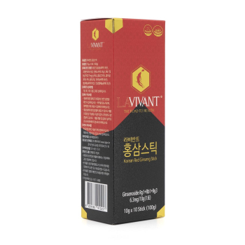 Lavivant, Korean Red Ginseng Extract, 10 Liquid Sticks, 8.6mg/g, 100g