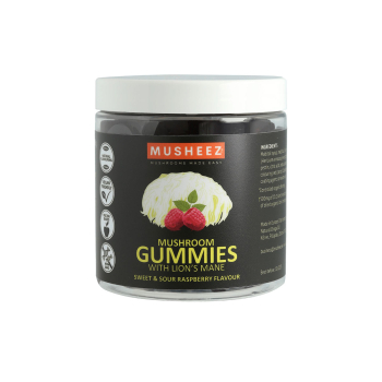 Musheez, Lion's Mane Gummies Dual Extract 15:1, 1000mg, 60 Gummies