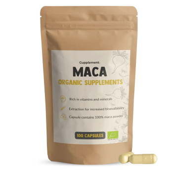 Cupplement, BIO Maca, 100 Capsules