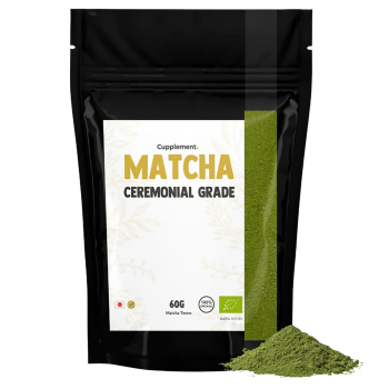 Cupplement, BIO Matcha Ceremonial Grade, 60g
