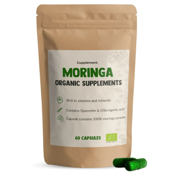 Cupplement, BIO Moringa, 60 Capsules
