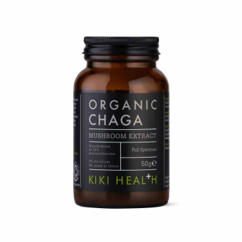 Kiki Health, Organic Chaga Mushroom Extract Powder, 50g