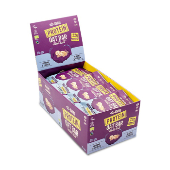 Iswari, BIO Protein Oat Bar Almond & Cashew/ Βιολογική Πρωτεϊνική Μπάρα Βρώμης με Αμύγδαλο & Κάσιους, 40γρ