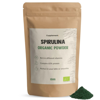 Cupplement, BIO Spirulina Powder, 150g