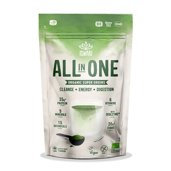 Iswari, BIO All in One, Super Greens, 200g