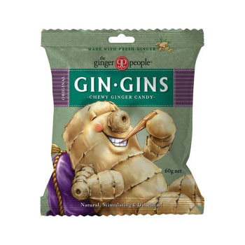 The Ginger People, Gin Gins Original Ginger Chews, 60g