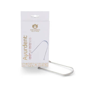 Maharishi Ayurveda, Tongue Cleaner, Silverplated