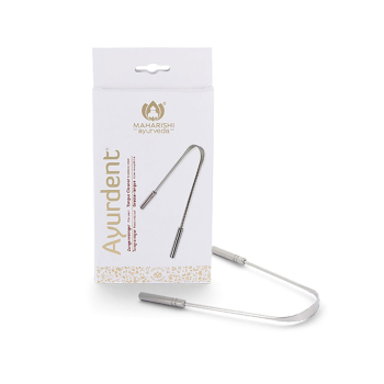 Maharishi Ayurveda, Tongue Cleaner, Stainless Steel