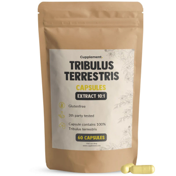 Cupplement, Tribulus Terrestris Extract, 60 Capsules