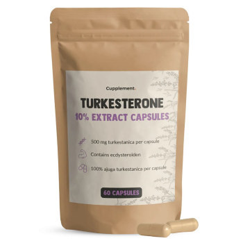 Cupplement, Turkesterone Extract, 60 Capsules