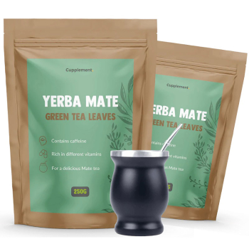 Cupplement, Yerba Mate Tea Set With Bombilla