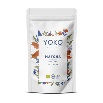 Yoko, Organic Matcha Powder, Barista & Culinary, 100g 